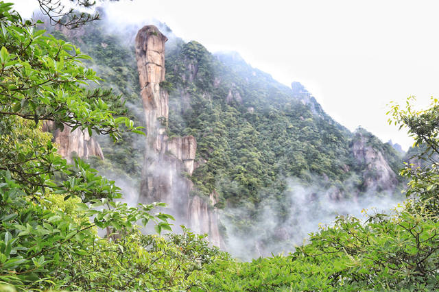 20度夏日三清山,看司春女神和巨蟒出山最栩栩如生的镜