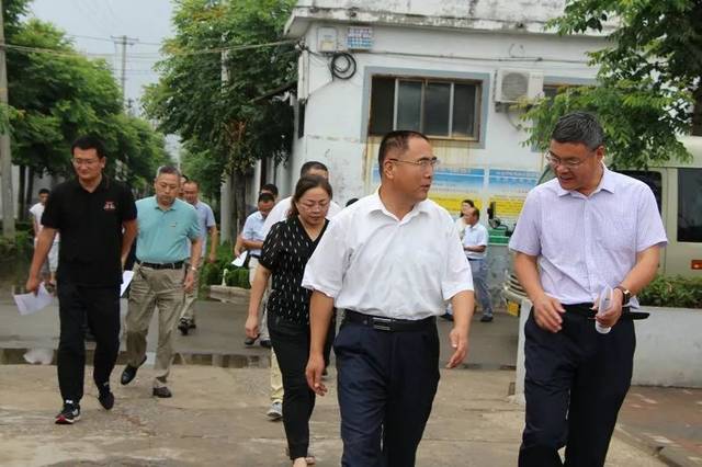 7月6日上午,枣庄市山亭区冯卯镇党委副书记,镇长一行来大汶口镇对标