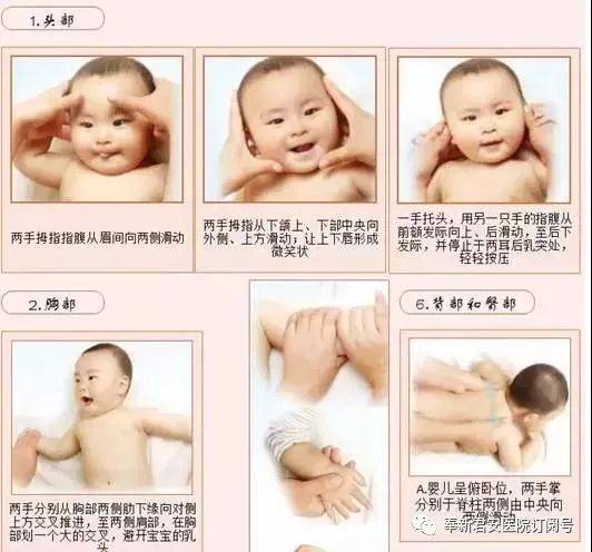 婴儿洗澡抚触