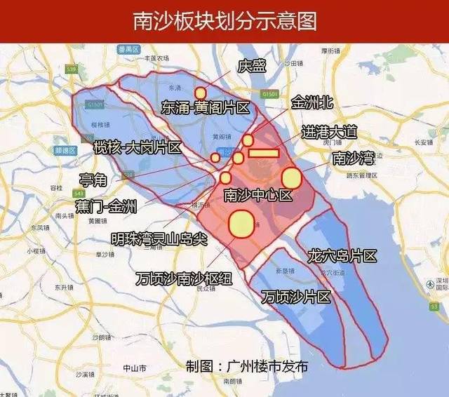 这几年广州把国家新区,自主创新示范区,自贸区以及南沙港,唯一城市副