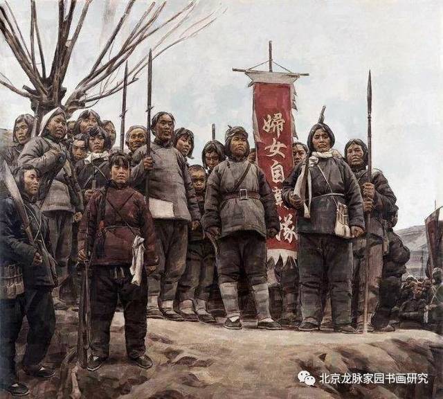 油画中国抗日战争史