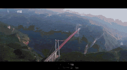 贵阳至瓮安高速公路清水河大桥横跨瓮安县与开阳县交界处的清水河.