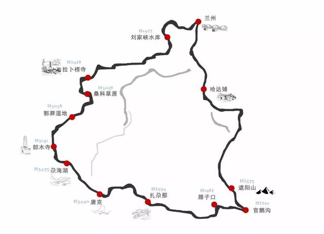 甘南环线——一个人的朝圣之路