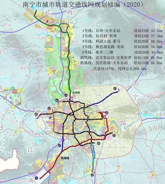 8大知名房企进驻吴圩新区,地铁/高铁双轨配套,吴圩要火!