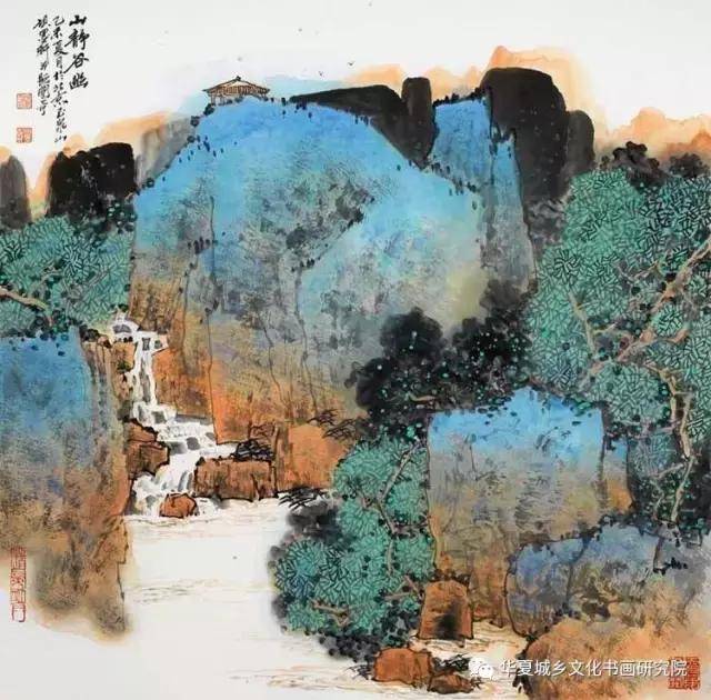 诗意盎然 画境通幽 色彩斑斓——著名画家关奇作品鉴赏