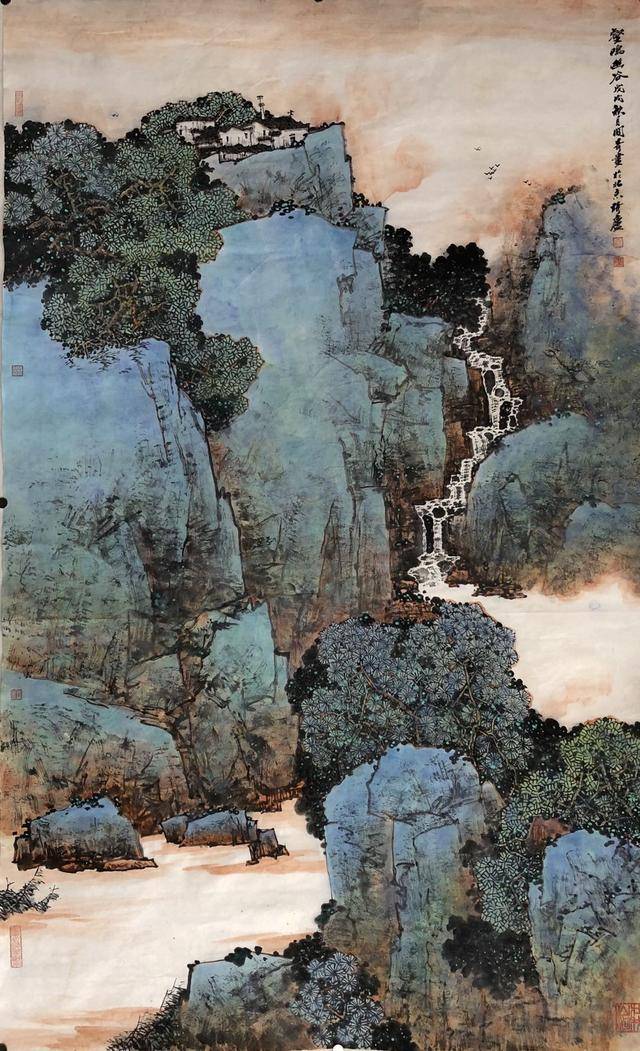 诗意盎然 画境通幽 色彩斑斓—著名画家关奇作品鉴赏