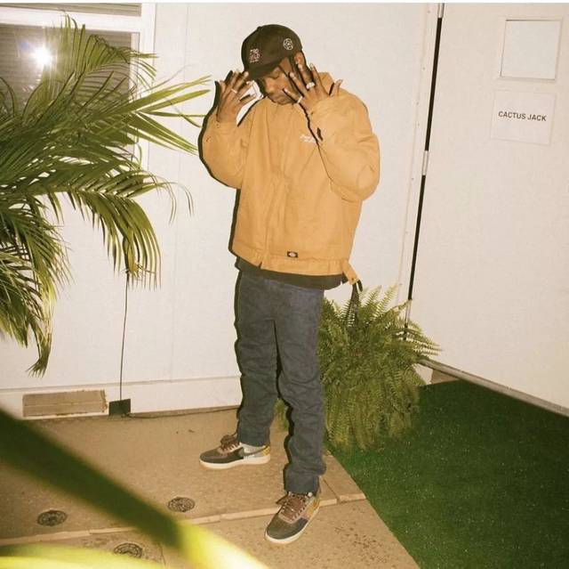 十月登场travisscottxnikeairforce1low上脚照曝光