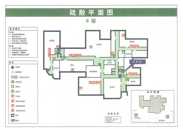 标准的疏散平面图应该如何绘制?