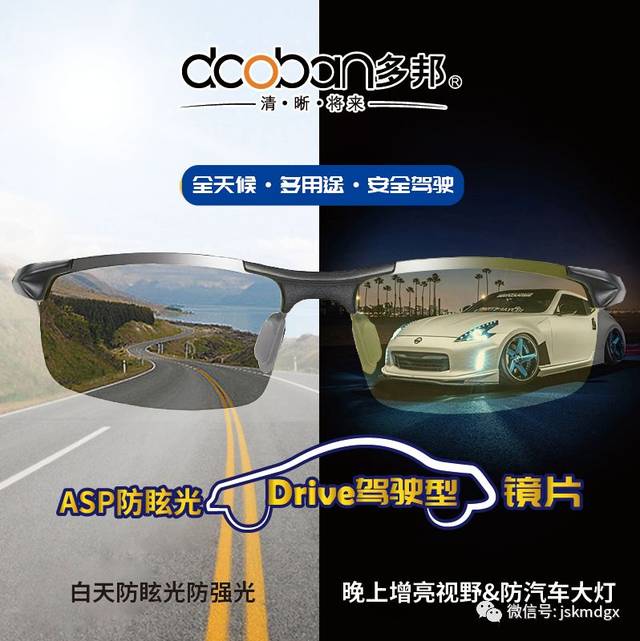 【新品推荐】多邦防眩光drive驾驶型镜片——优化视觉,清晰路况,一路