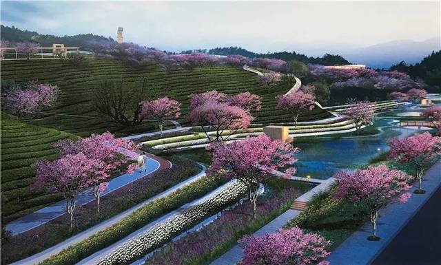 目前,该项目建设资金已落实, 紫荆花公园效果图 柳州市紫荆花园项目