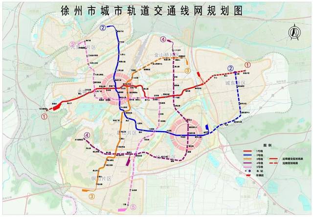 徐州地铁2,3号线计划于明,后年陆续通车,接下来还会有新一轮的地铁