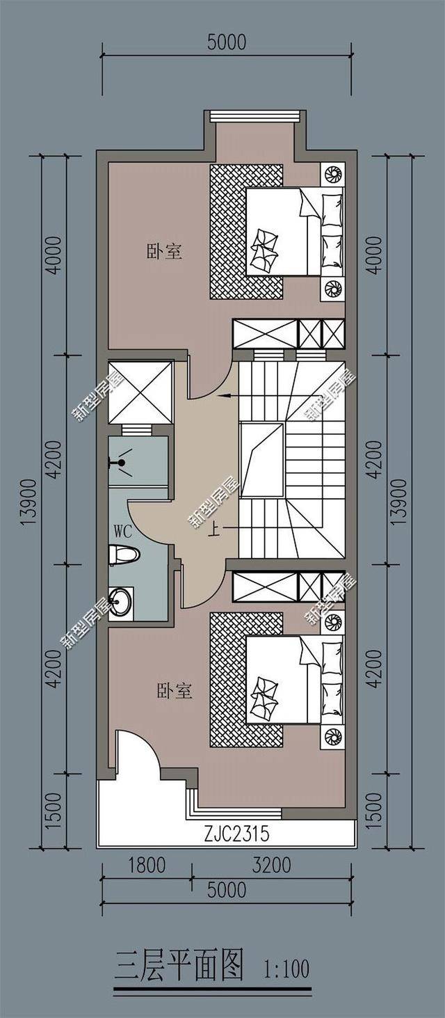 6套面宽不足9米的农村自建房,小巧精致功能全