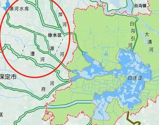 瀑河,发源于易县狼牙山东麓,属于海河流域大清河水系.