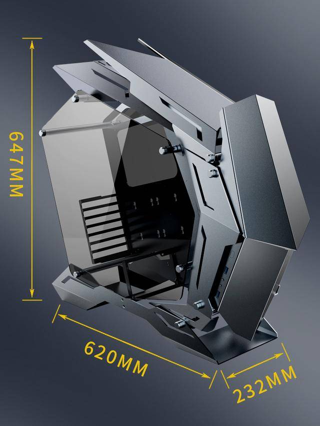 乔思伯推出mod-3机箱:以"机甲战士"之名带给你拼装高达的体验
