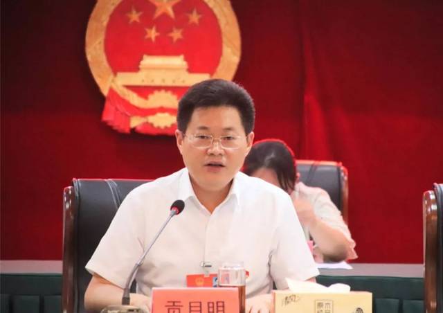 新当选的副镇长俞伟,靳春亮,余兵向宪法宣誓