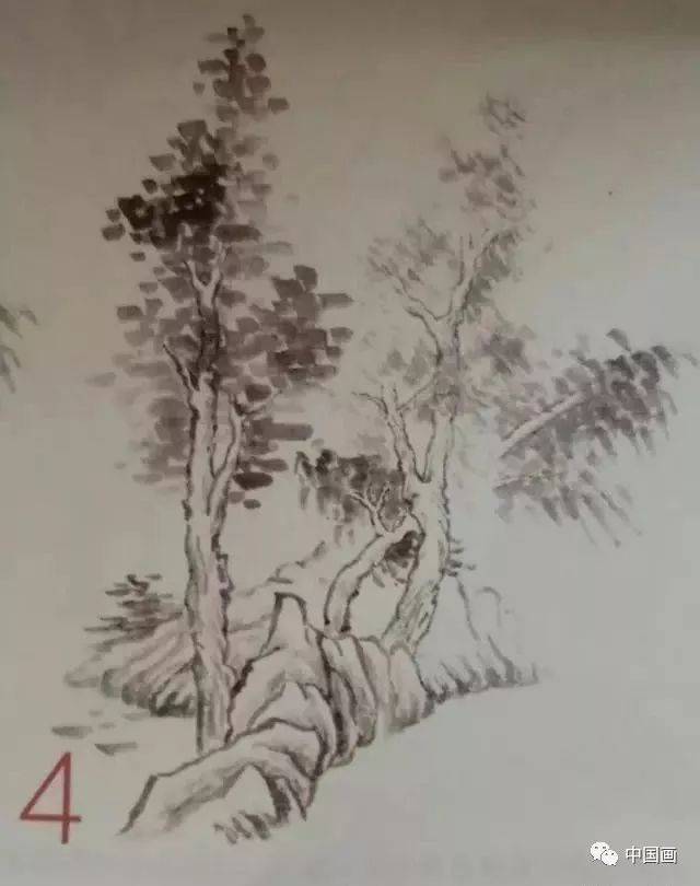 【国画知识】十种山水的画法,太全了(初学者必备素材~)