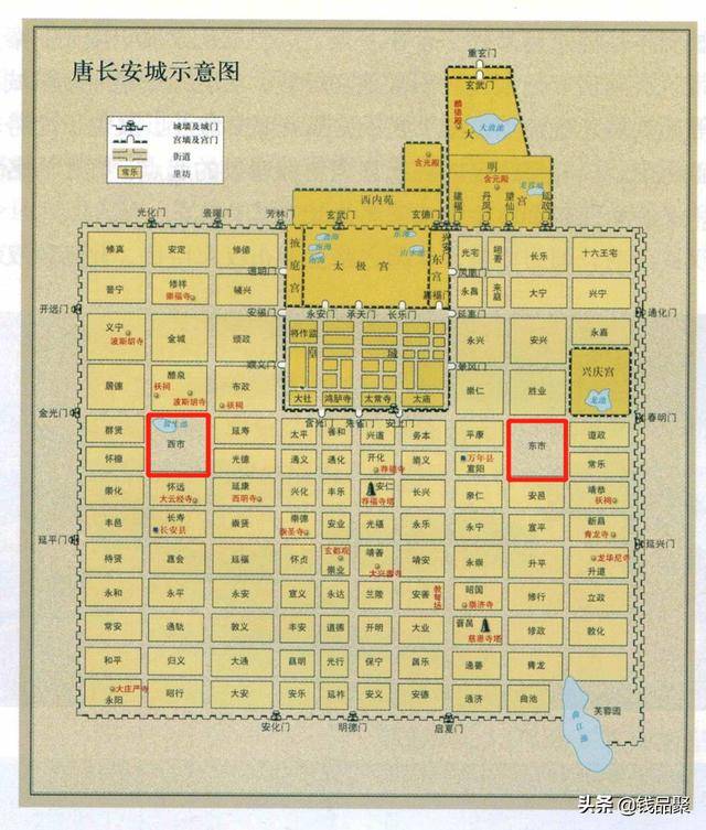 唐朝长安城的"东市西市",究竟有多繁华?简直超出你想象
