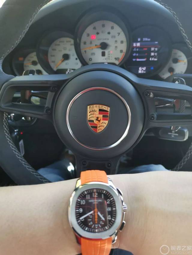 车和表我都要 喜提百达翡丽5968a和保时捷gt3 rs
