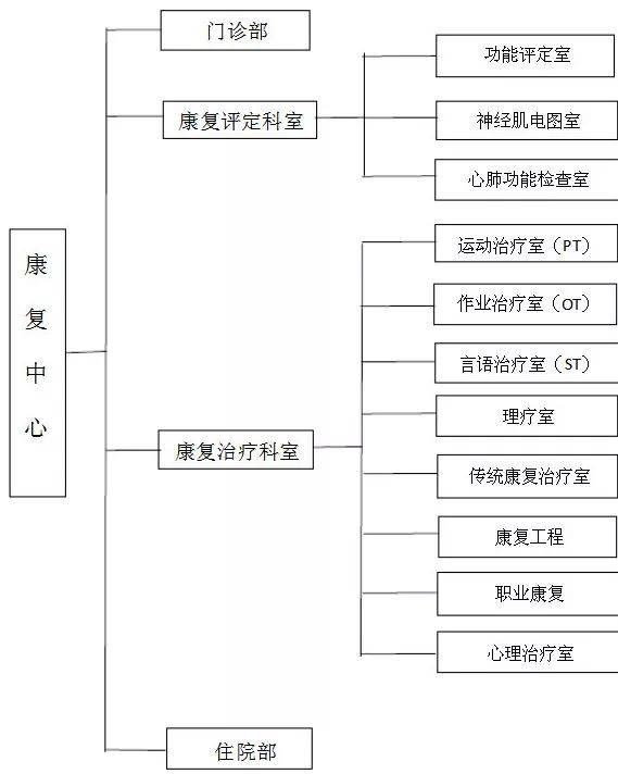 由康复中心组织架构,看康复治疗