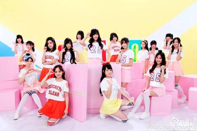 作为snh48,gnz48的官方姐妹团,由61人组成的bej48