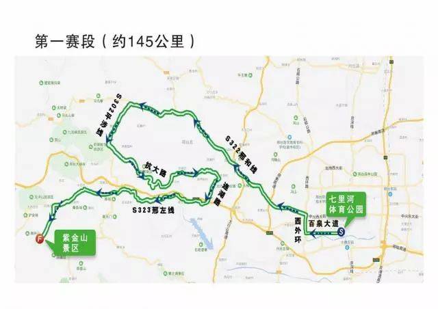 邢台国际公路自行车赛路线图公布!