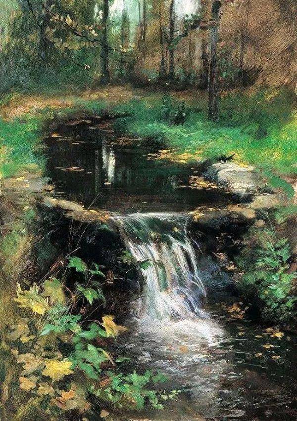 俄罗斯画家sergueê toutounov风景油画作品赏析