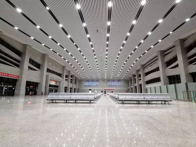 江西泰和火车站新站房今日启用