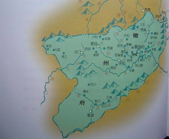 徽州地图