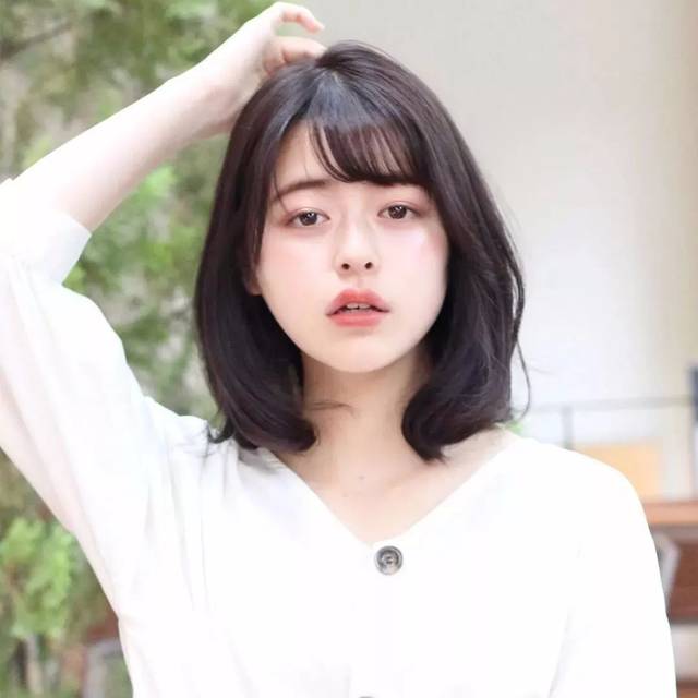 日系发型的小颜秘密