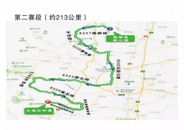 邢台国际公路自行车赛路线图公布!