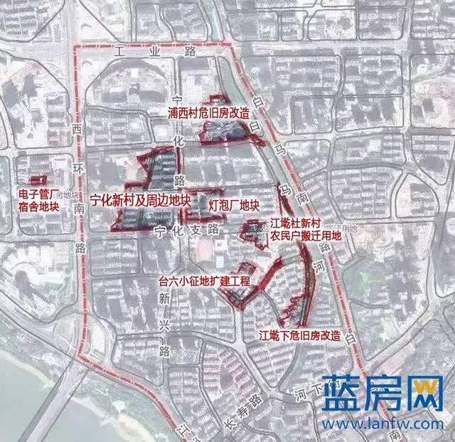 福州市中心这三幅地块要征收!红线图已下发!台江区今年还拆哪?