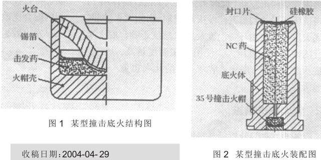 双35炮弹底火结构