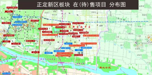 加上地铁一号线二期北延的顺利通车,正定新区已经成为新四区中率先