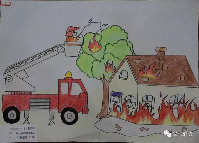 生动形象的漫画, 十分直观的为大家展示了"消防安全" "最美逆行者—