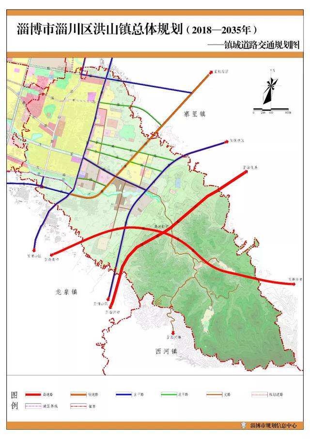 镇域道路交通规划图 (2018-2035年)》主要内容简介 一,总则 1.