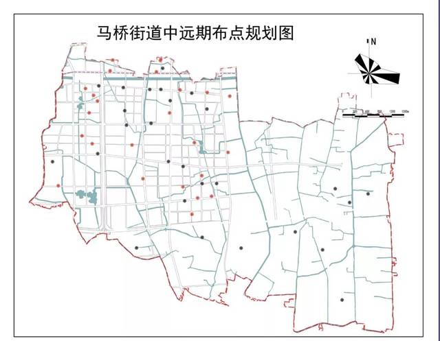 海昌街道中远期布点规划图(点击查看大图) 马桥街道远期 共有服务点