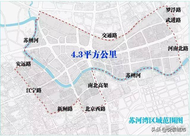 苏河湾精彩地标的历史和现在 苏河湾两岸规划效果图展现新静安