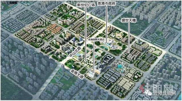 十张图,告诉你贵港城北片区未来规划形态