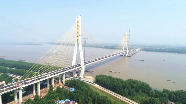 恭喜!池州长江公路大桥完成交工验收检测,即将通车