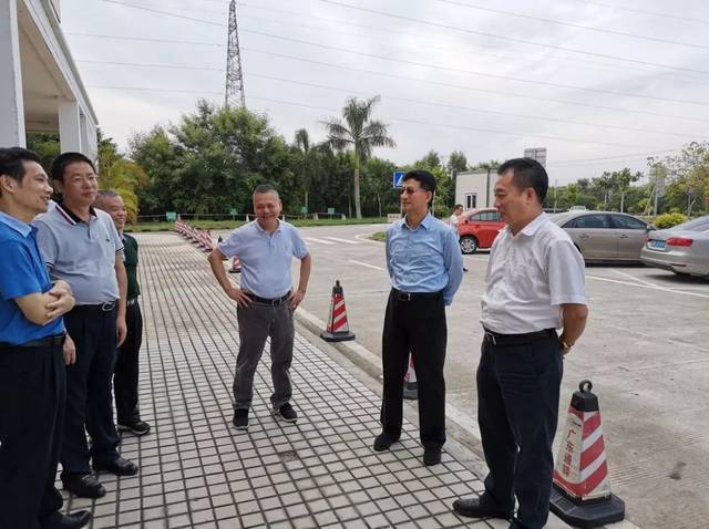 省交通运输厅李静厅长实地调研徐闻港区南山作业区客货滚装码头及综合