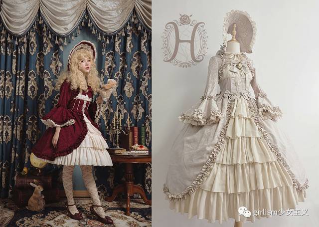 lolita中的大裙子!穿成欧洲宫廷的淑女是什么体验?