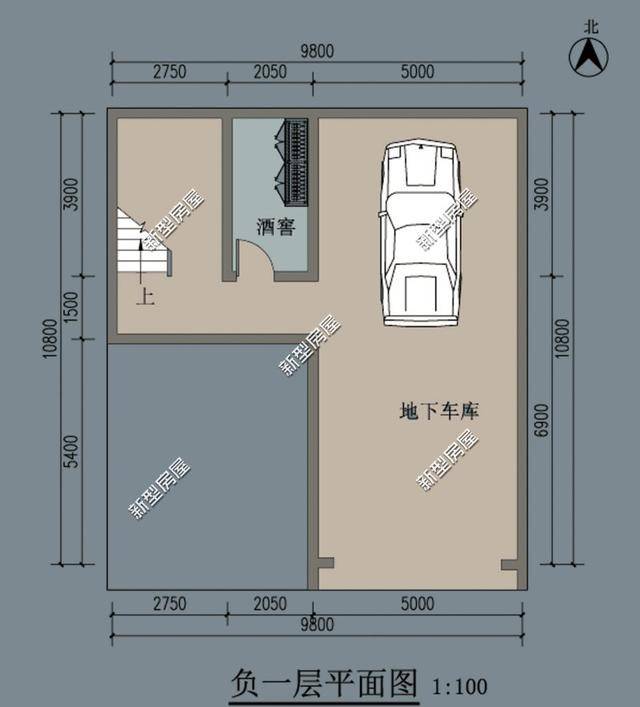 农村房地下室只做车库多浪费,能做影视厅健身房?这5套