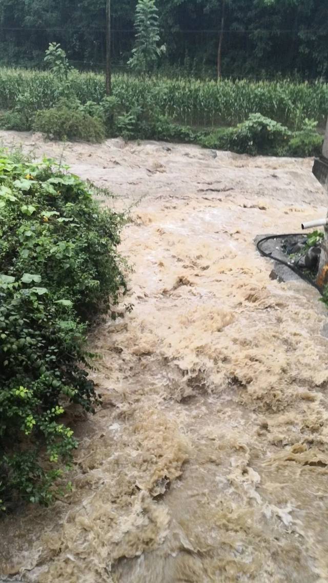 紧急紫阳汉江河两艘货船被大水冲走