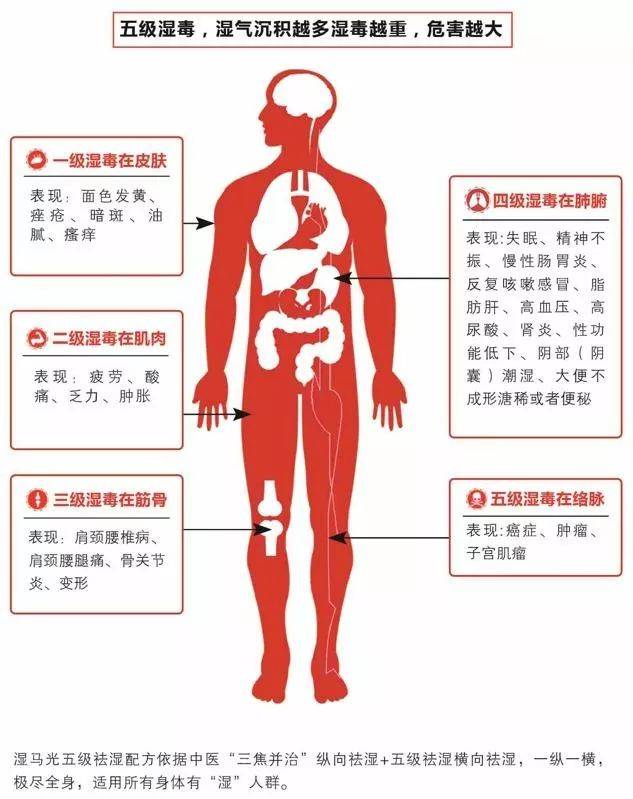 夏季祛湿 寒湿分为哪五级?