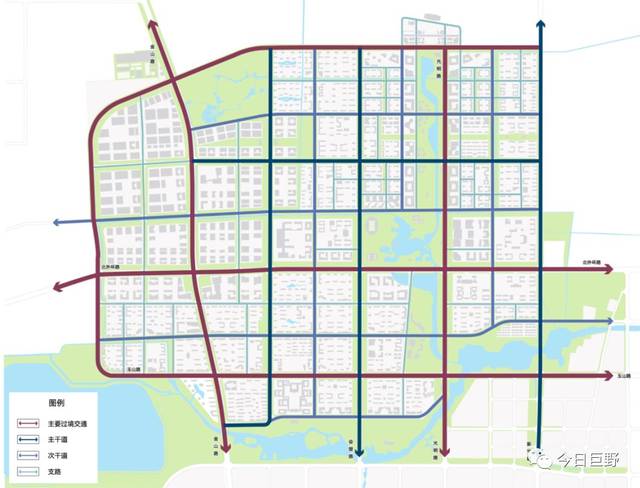 巨野县光明路北延!61米宽的大桥将横空出世