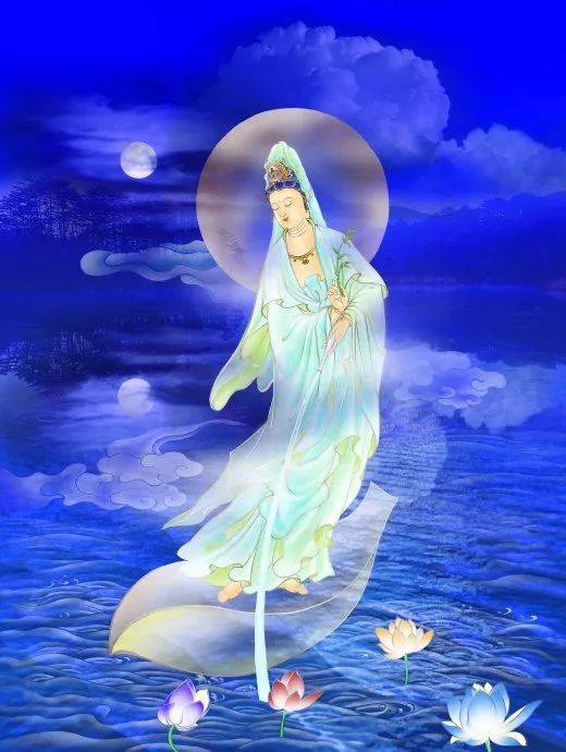 恭迎观音菩萨成道日:精美观音图集