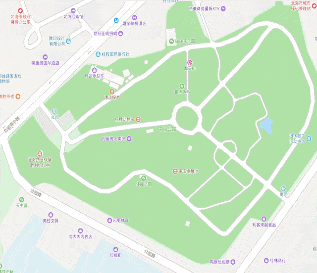 「北海跑步地图攻略」.slsx