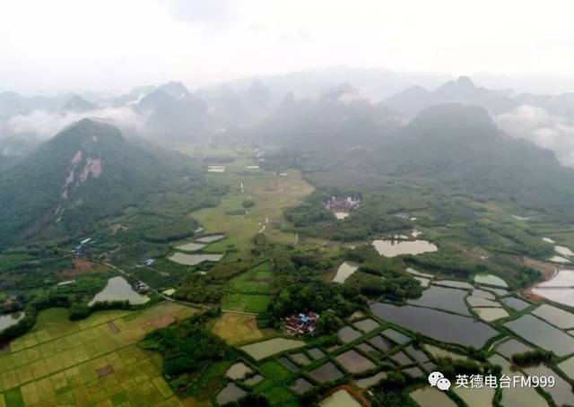 横石塘镇和石灰铺镇是古英州浈阳,浛洸两县以南北走向山脉为交界处