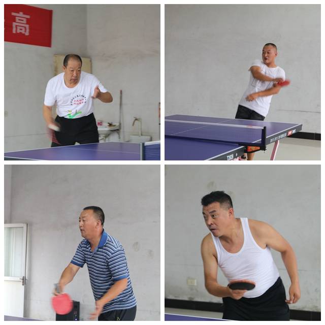 "迎国庆 迎二青"农民乒乓球单打赛在盂县东宋村举行