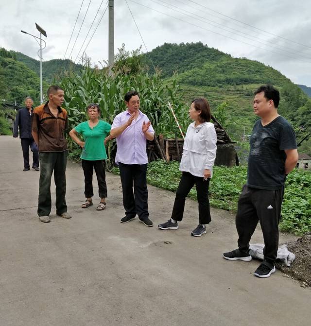 万源市常委,统战部部长王晴到沙滩镇督导"两不愁,三保障"回头看大排查